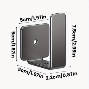 TEMU 무드릴 벽걸이 라우터 보관함 | TV 네트워크 파이버 셋톱박스 홀더 | 애플 TV/ROKU/라우터용 다기능 미디어 장치 선반, 사계절 사용 가능