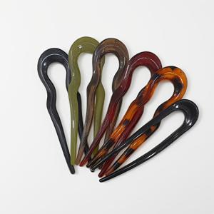 TEMU 6개 세트 우아한 U자형 헤어 클립 - 아크릴 빈티지 스타일 오벌 디자인, 여성용 단색 헤어 액세서리, 한푸 & 치파오용, 발렌타인데이 & 어머니날 선물로 완벽, 사계절 사용 가능, 치파오 장식, 전통적 미학, 내구성 있는 머리핀, 여성용 헤어 클립, 헤어 액세서리, 헤어 포크, 한국식 헤어핀