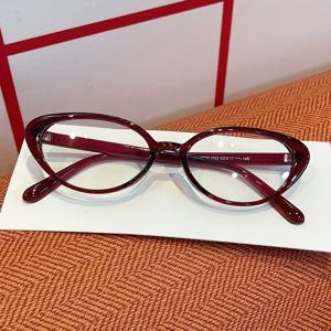 TEMU 여성 빈티지 레드 고양이 눈 마스크 안경 - Y2K 레트로 풀림 프레임, 투명 렌즈, 파티, 사무실, 일상복용 - 시크 여성용 안경, 파티 액세서리, 트렌디 프레임, 튼튼한 힌지, 스타일리시 패션, 패션 애호가