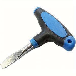 TEMU 카메라 삼각대 및 원대에 빠른 릴리스 플레이트를 위한 T-핸들 그립이 특징인 12mm 납작 머리 드라이버 1개. 슬롯형 나사에 적합.