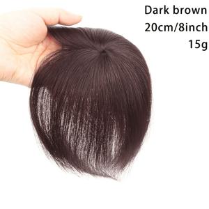 TEMU 6x6 소형 라운드 인모 탑퍼 가발 - 대머리 커버, 클립온/접착식 헤어피스 남성용, 블랙/그레이/블론드/브라운 톤, 민감한 두피를 위한 통기성 레이스 프리, 짧은 탈모 솔루션