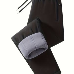 TEMU 여성용 주름 방지 레그 팬츠 - 부드럽고 통기성 좋은 복부 컨트롤 바지, 세탁기 사용 가능한 긴 기장, 체육관, 트레이닝, 캐주얼 및 겨울용 - 우아한 솔리드 컬러 (폴리에스터)