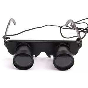 TEMU 3-in-1 안경 망원경 (쌍안경 및 돋보기 포함) | 조절 가능한 안경렌즈가 있는 휴대용 다기능 광학 장치, 사냥, 조류 관찰, 낚시 적합 - 정밀 광학, 통합 디자인, 플라스틱 재질