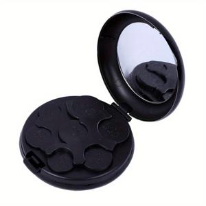 TEMU 라운드 유로 동전 디스펜서 저장 동전 지갑 홀더 저장 상자 알루미늄 합금 플라스틱 USB 동전 지갑 홀더