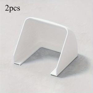 TEMU 방수 야외 전원 콘센트 커버, 투명 벽 스위치 보호기, 흰색/투명/검정/오렌지, 직사각형 모양, 충전되지 않음, 배터리 없음