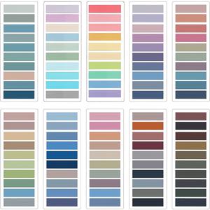 TEMU 2000장 접착 라벨, 주석된 책용 모라디 책 라벨, 바인더용, 페이지 마킹, 명확하게 쓸 수 있고 재배치 가능한 책 플래그 인덱스 탭