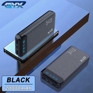 TEMU GYX 20000/10000mAh 휴대용 고속 충전기, LED 스크린 모바일 배터리, 아이폰 17 16 15 14 13 Pro 삼성 S25 S24 S23 Google LG 아이패드 태블릿 등과 호환|보조배터리|USB|USB