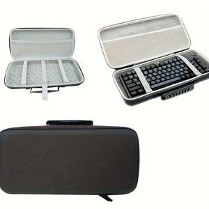 TEMU 75% 레이아웃 기계식 키보드용 하드 쉘 EVA 키보드 가방, 마우스 수납칸 내장 여행 케이스, 11가지 명절 선물 추천