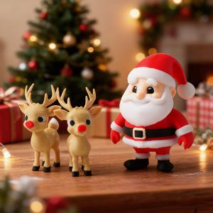 TEMU 1/3 세트 3D 프린팅 & 사슴 키트, 거실, 침실 & 현관용 홈 데코 – 완벽한 크리스마스, 할로윈, 부활절, 새해, 추수감사절 & 장식품