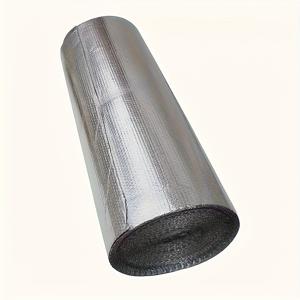 TEMU 19.69인치 x 393.7인치 알루미늄 호일 단열 패드 - 반사 단열 장벽, 방화 엔진 후드 및 벽 라이닝, 소음 감소 및 온도 제어, 내구성 있는 단열 패드/반사 표면/장기 단열