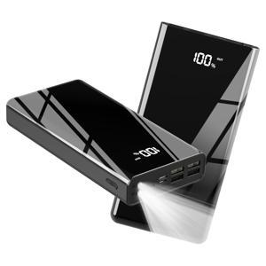 TEMU KLIFE 대용량 보조배터리 고속충전 멀티단자 잔량표시 LED조명 PD 22.5W QC3.0|보조배터리