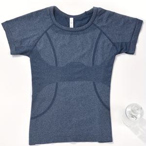 TEMU 여성용 요가 티셔츠 반팔 라운드넥 통기성 흡습 운동 탑 - 러닝 및 체육관 트레이닝용 미디엄 스트레치 애슬레틱 티, 솔리드 컬러 비투명 피트니스 의류, 몸에 밀착 디자인|반팔티|반팔티셔츠|반팔