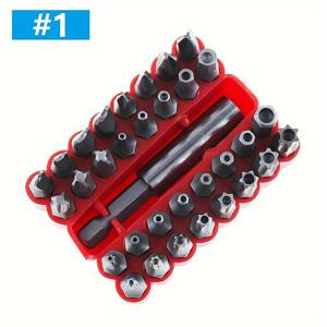 TEMU 33개 자석 드라이버 세트, 1/4