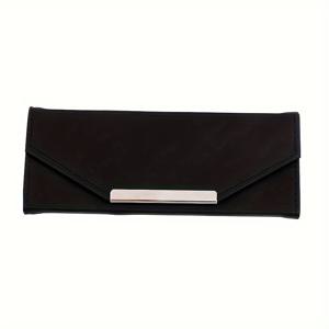 TEMU 우아한 속눈썹 족집게 케이스 - 속눈썹 도구를 위한 고품질 가죽 보관함