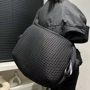 TEMU 특대형 패브릭 퀼팅 토트백, 넉넉한 크로스바디 백, 여성용 두꺼운 숄더백