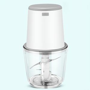 TEMU 1개 전기 고기 분쇄기, 식품 프로세서 2L 스테인리스 스틸 고기 블렌더 채소, 과일 및 견과류용 날카로운 칼날, 148W, 8컵, USB 충전식 7.4V|야채다지기|전동채칼