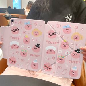 TEMU 듀얼 사이드 자석 스냅 아이패드 8 케이스, 아이패드 프로 11 & 에어 3/4용 방탄 보호 커버, 펜슬 슬롯 및 Y-폴드 디자인, 스크린 보호기, 태블릿 보호, 스타일리시 커버, 세련된 디자인, 소재, 충격 방지 케이스, 방탄 케이스, 디지털 , 아이패드 사용자