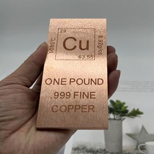 TEMU 1파운드(454g) 99.99% 순수 구리 금속 블록 - Cu 원소 기호가 새겨진 레이저로 각인된 주기 표, 클래식한 화학 원소용지받침대 | 수집가를 위한, 홈오피스 장식품, 과학 애호가 선물, 세련된 사각형 디자인 | 고순도 구리: 크리스마스, 할로윈 데코, 가을 홈 데코, 컬렉터블 피규어
