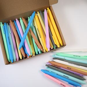 TEMU 70개 세트 인쇄된 격려 문구가 있는 볼펜 - 검정 잉크 - 대량 구매 및 가성비 우수 - 직원, 자원봉사자, 간호사, 교사, 동료, 팀 빌딩, 은퇴, 크리스마스 선물용 사무용품