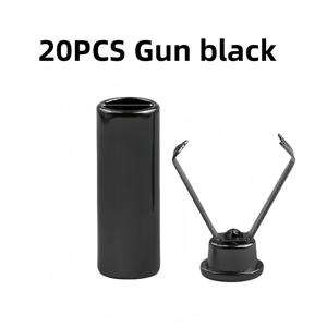 TEMU 원통형 로프 테일 액세서리 /40개입, 내구성 좋은 로프 테일 벨 버클, 높이 17.5mm, 코트, 다운 재킷, 스웨터, 바지 및 모자에 적합 - 사용하기 쉬운 다기능 스프링 스톱 버클, 오래 지속됨.