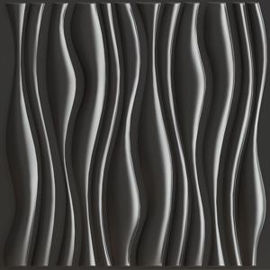 TEMU 30개 블랙 PVC 벽 패널 벽지 타일 및 스틱 패널링, 홈 데코용