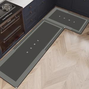 TEMU 1개, 다이아토무드 재질, 주방 매트, 긴 스트립 매트, 욕실 미끄럼 방지 매트, 문 바닥 매트, 세탁실 매트, 미끄럼 방지 및 안전 - 욕실, 주방 및 세탁실 사용에 매우 적합 - 소유자 및 임차인에게 적합 - 빠르게 흡수, 낙상 방지 - 홈용으로 훌륭한 선물