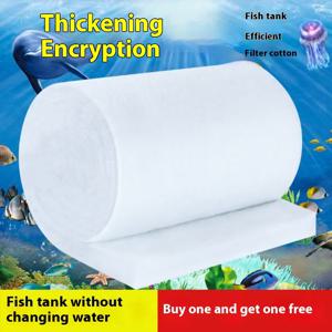 TEMU [두꺼운 3Cm] 고밀도 흰색 재질로 제작된 어항 필터 미디어, 유익한 박테리아 재배에 효과적, 물질적 여과 재료로 수질 개선, 초극세사 및 물고기에게 안전, 순환 시스템용으로 설계, 재사용 가능.