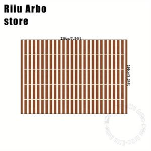 TEMU 1개 모조 캐시미어 플러쉬 매트 - 1000g/m², 두께 1cm, 부드럽고 푹신한 레트로 체크무늬 베이지 & 브라운 , 최대 대형 사이즈 거실 침실 베이윈도우 복도 클로커룸 러그, 우아한 디자인, 내구성 있는 편안함, 손세탁 전용, 홈 용 장식 매트