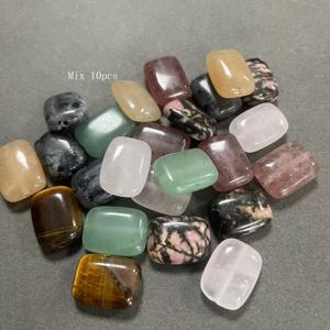 TEMU 10개입 천연 스톤 플랫 오벌 비즈 12x16mm - DIY 주얼리 만들기용, 어스톤 & 대리석 무늬, 핸드메이드 공예 재료 (브레이슬릿/귀걸이/신발 장식), 크리스마스/발렌타인데이/추수감사절 선물, 광택 표면, 귀걸이 액세서리