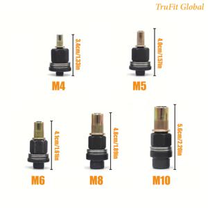 TEMU M4-M10 리벳 및 건 헤드 포함 5pcs 헤비듀티 수동 리벳 건 도구 키트 - DIY/전문가용 리벳 설치 세트, 자동차, 금속 가공, 가구 수리용 - M4-M10 나사 호환 (납땜 불필요)