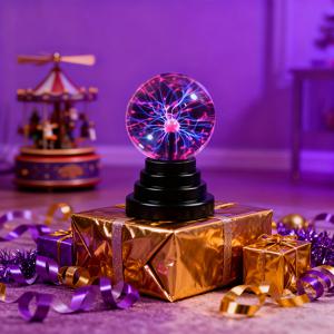 TEMU LED 무드등, USB 전원, 스탠드 포함, 단색, 크리스마스 및 생일 선물에 이상적, 밝기 조절 가능, 플라스틱 소재, 데스크탑 디스플레이, 완벽한 룸 데코