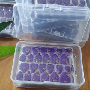 TEMU 360개입 / 15매 업그레이드된 보라색 필름 16X 라이트 테라피 경화 네일 랩, 통기성 필름, 네일 아트, 오래 지속되고 내구성이 뛰어납니다.|네일팁