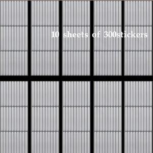 TEMU 300매 10개 투명 양면 네일 디스플레이 테이프, 네일 압착용 자가 접착 스트립, 살롱 디자인 디스플레이 및 포장, 무알코올, 사용하기 쉬운 네일 용품, 안전한 네일 적용 | 투명 테이프 | 정밀한 네일 홈|네일스티커