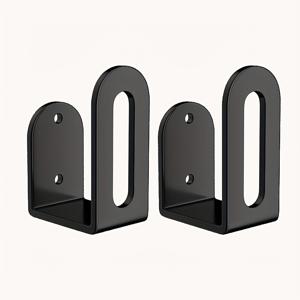 TEMU 2팩 헤비듀티 스테인리스 벽걸이 후크 - 쉬운 설치, 주방/욕실/침실용 공간절약형 정리함 - 접시, 냄비, 수건, 열쇠용 모던 후크 - 녹 방지, 작은 공간 및 현대적 인테리어에 이상적인 주방 정리, 내구성 있는 구조, 아파트 생활용 벽면 랙