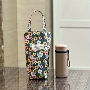 TEMU 1개 가볍고 보온 컵 슬리브, 플로럴 패턴으로 야외 활동, 캠핑 및 일상 사용에 적합