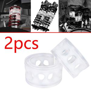 TEMU 1/2개 F형 자동차 서스펜션 쇼크 패드, 9홀 밸런스 압력 SEBS 고탄성 고무, 소음 감소 및 먼지 방지, 공구 불필요 3단계 설치, 향상된 서스펜션 성능 및 운전 편안함, 다양한 모델에 범용적