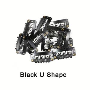 TEMU 헤어 액세서리용 가발 클립 12개/세트, 베레모 모자, 방풍 클립, 가발 액세서리 도구.