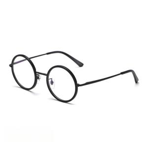 TEMU 문학적 패션 라운드 안경