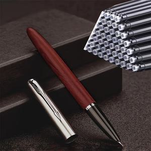 TEMU 50색 잉크 1개 나무 만년필 세트, 엑스트라 파인 니브 부드러운 필기감 펜, 저널링용, 좋은 펜, 학생 학교 사무실 서명 만년필