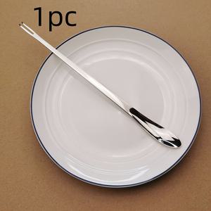 TEMU 1개 304 스테인리스 스틸 게 포크, 게 파는 바늘 포크, 해산물 게톱, 스푼 게 후크, 가정 주방, 레스토랑, 해산물 가게에 적합, 게잡이 도구