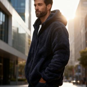 TEMU 남성용 헤비웨이트 겨울 재킷 - 풀 지퍼 클로저의 보온 단열 코트, 후드 겉옷, 지퍼 포켓 - 사계절 겉옷, 두꺼운, 추운 날씨 장비, 패셔너블한 겉옷, 아웃도어 애호가