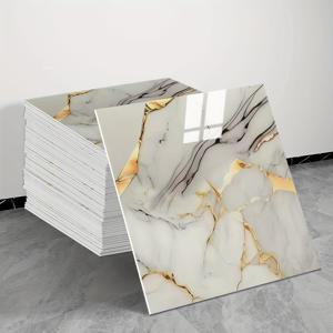 TEMU 40개 자체 접착식 인조 타일 벽 스티커, 욕실용 폼 벽 패널, 마블 패턴이 있는 떼어내어 붙일 수 있는 탈착식 벽지, 거실, 주방 및 욕실용 방수, 잔여물 없는 조합, 인테리어 스티커, 벽장식 스티커, 스티커 그림, 벽지스티커, 창문스티커, 아기방꾸미기