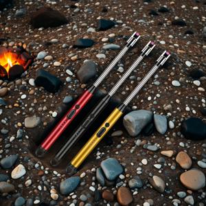 TEMU 3개 세트 방풍 무화염 USB 아크 라이터, 360° 회전 디자인, 8인 가족용, 할로윈 & 크리스마스 캔들, 향로, 바베큐, 캠핑, 주방용, 사계절 야외용 라이터