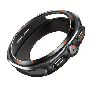 TEMU 삼성 8 40mm 44mm용 메탈 시계 케이스 - 튼튼한 합금 보호 커버, 범퍼 포함, 스크래치 방지 디자인, 스타일리시 스마트워치 액세서리, 스마트워치 케이스, 범퍼 포함 스마트워치 케이스