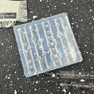 TEMU 3D 네일 아트 레진 몰드 - 액세서리 용품, 리본 매듭 실리콘 도구, 보타이 네일 몰드