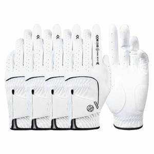 TEMU 네오글러브 V2.0합피 화이트 왼손 남성 골프장갑 이중덧댐 21호~25호 4장세트