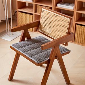 TEMU 2/4/6 팩 클래식 기하학적 패턴 두꺼운 의자 쿠션, 미끄럼 방지 세척 가능한 사무실 의자 패드, 폴리에스터 섬유 충전, 아크릴 커버, 스티치 잠금, 모든 계절에 다목적, 성인 - 할로윈 테마