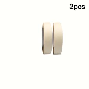 TEMU 캔버스 마스킹 테이프 / 2롤 × 20미터, 캔버스에 흔적 없이 남지 않음, 수용성, 쉽게 찢어짐, 수채화 / 유화 / 아크릴에 적합, 정밀한 색상 분리.