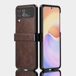 TEMU 갤럭시 Z 플립 4 케이스, 커버 디자인 풀 보호 폰 케이스 Z 플립 4 Flip4 5G용