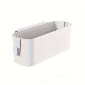 TEMU 침대 옆 수납 랙 (기숙사용), 드릴이 필요 없는 걸이형 바구니, 침대 위 물건 정리용 선반, 데스크탑 수납 상자, 선반 바구니